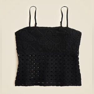 J.Crew Crochet bandeau tank top NWT Size M